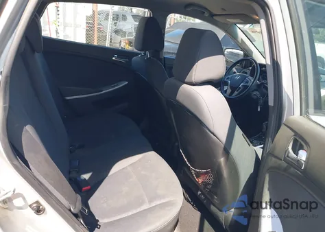 2014 Hyundai Accent Se z USA, uszkodzony, nr VIN KMHCU5AE1EU141986